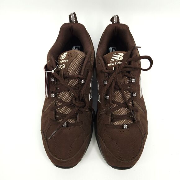 New Balance 608 Brown Suede Training Shoes Mens Size 8 MX608UB5 ABZORB main image 8